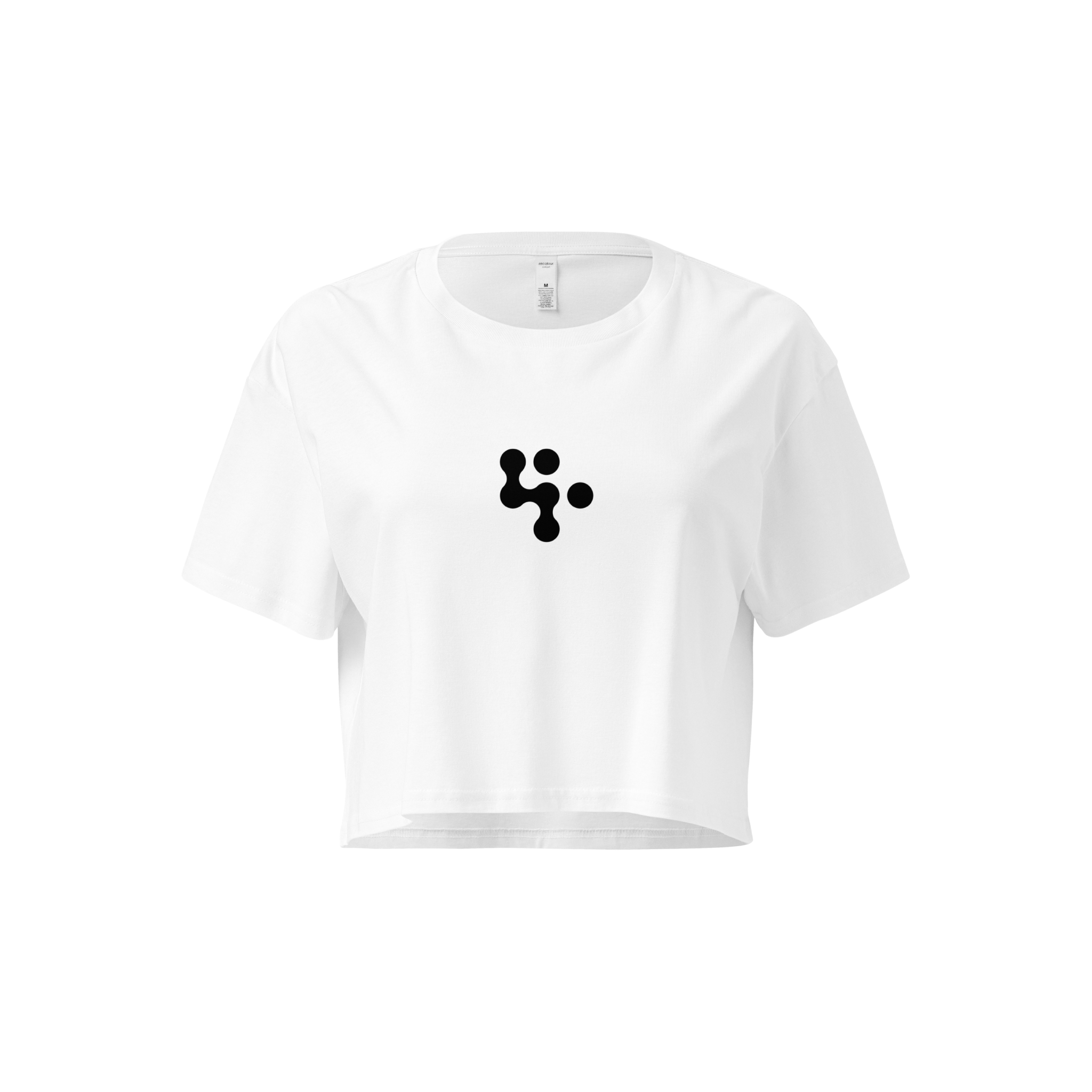 37S-000 White Crop Top