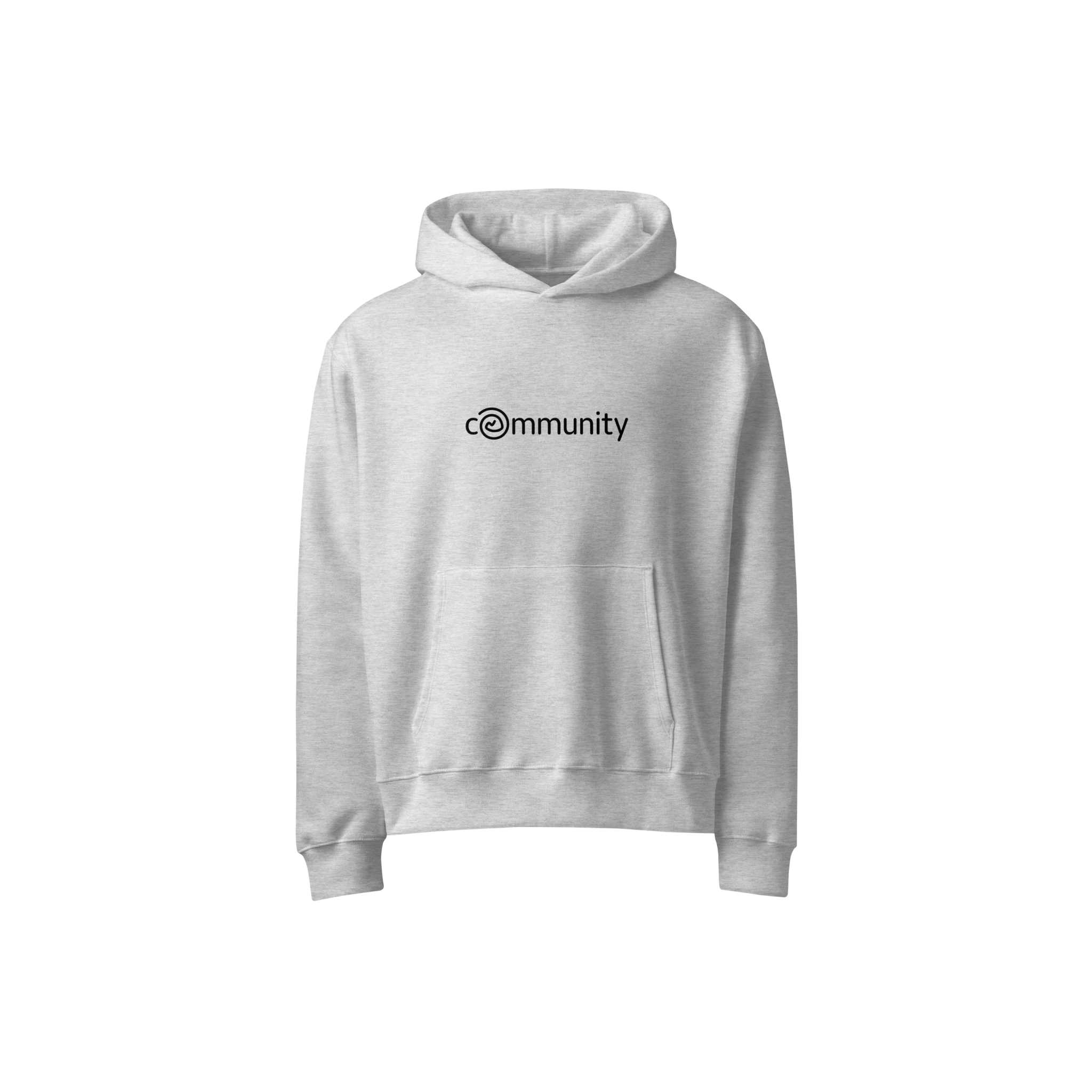 Community Logo Hoodie Heather