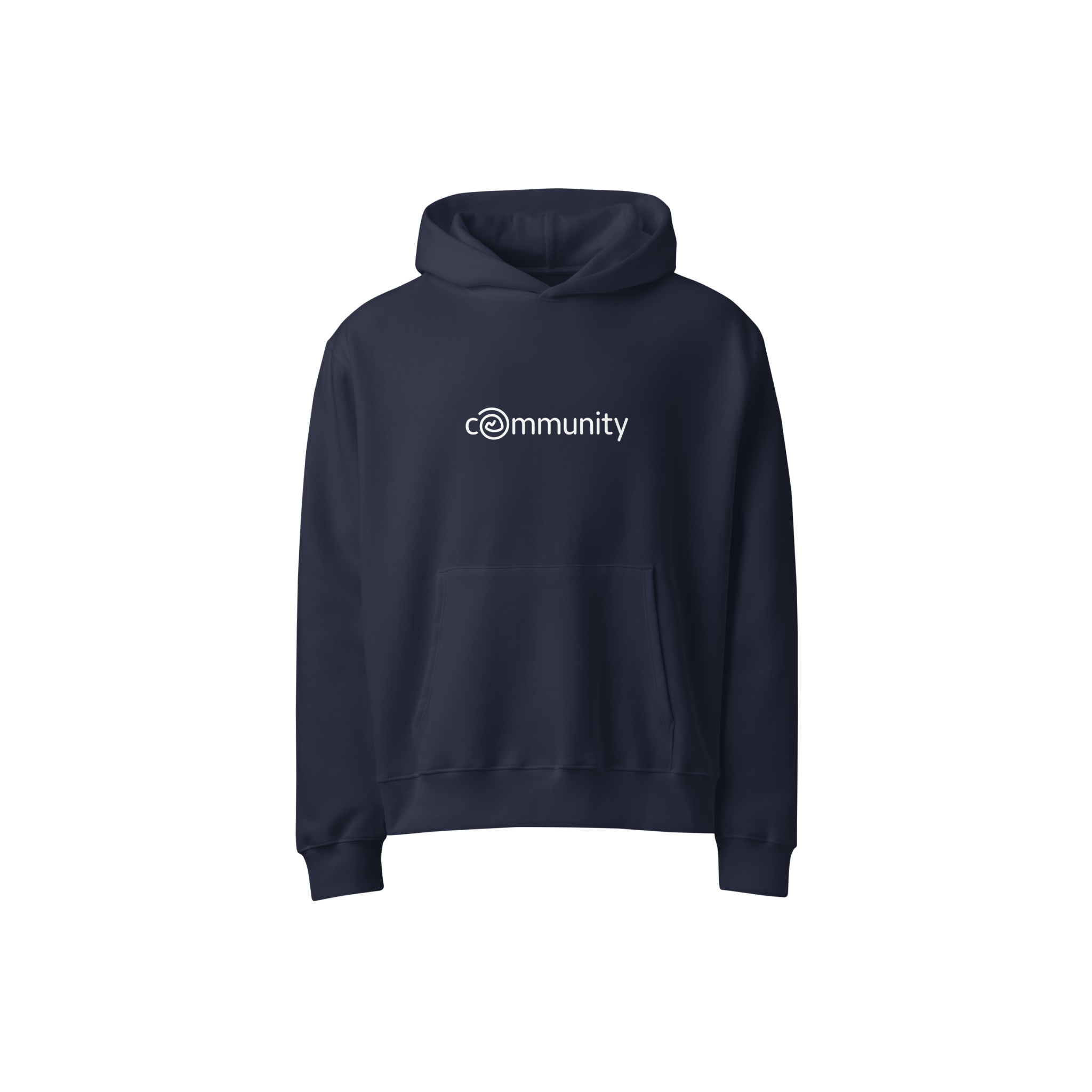 Community Logo Hoodie Navy