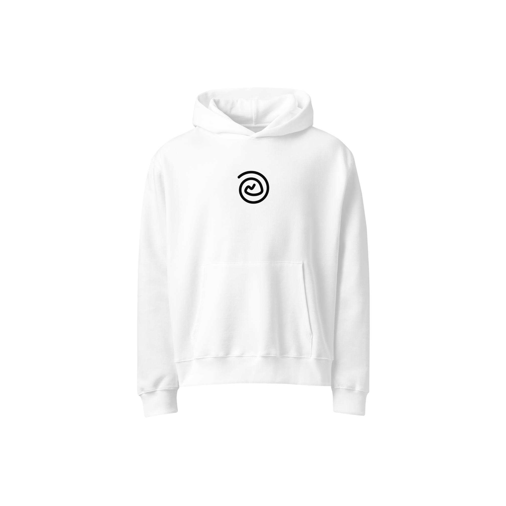 Community Icon Hoodie White